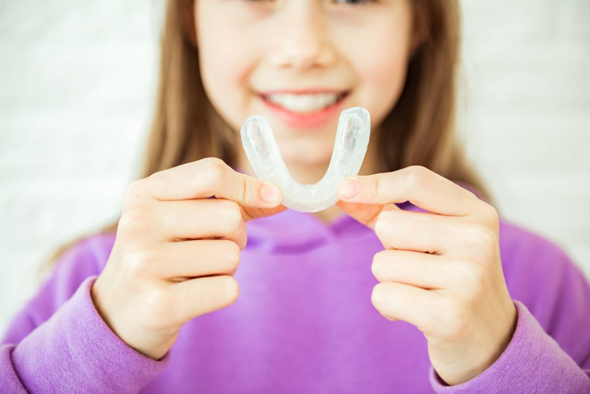 concept image of teen ready for invisalign